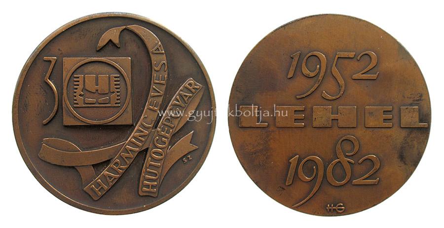 30 éves a Lehel Hûtõgépgyár Jászberény 1952-1982